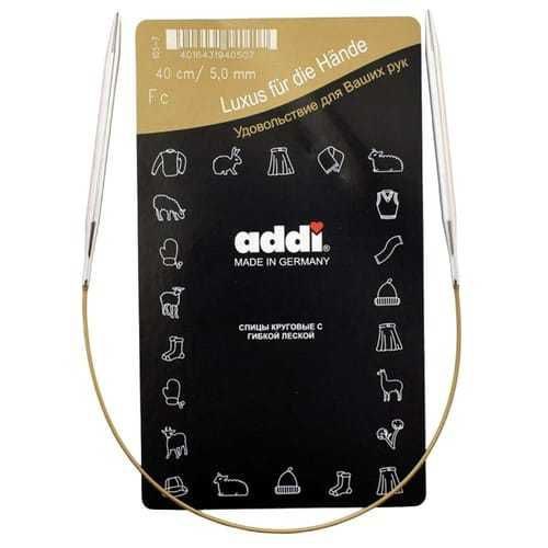 Addi,круговые спицы 6мм, 60см